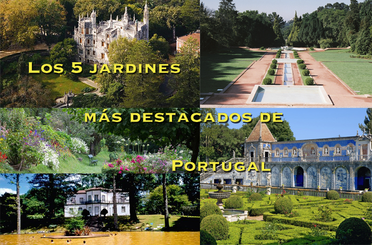 Los 5 jardines más destacados de Portugal